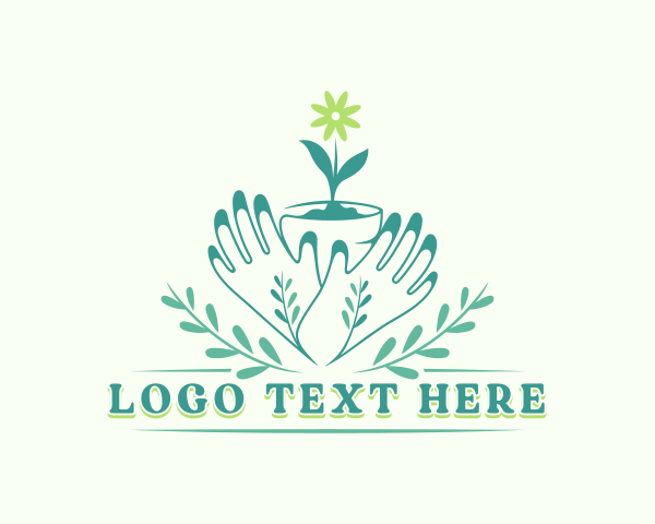 Plant Pot logo example 4