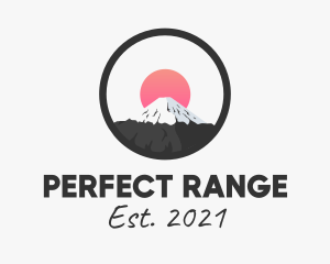 Mount Fuji Japan  logo design