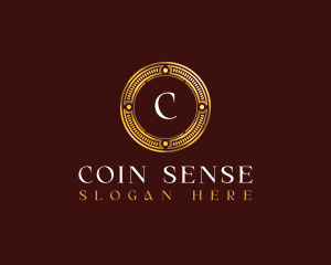 Coin Currency Cash logo design