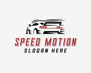 Sports Car Racing logo design