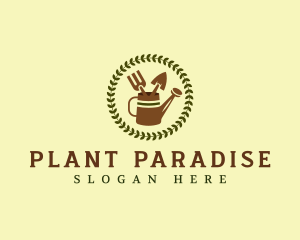 Garden Planting Tool  logo design