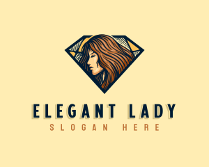Lady Hair Stylist logo