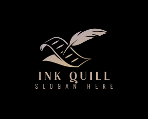 Quill Pen Paper logo design