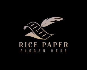 Quill Pen Paper logo design