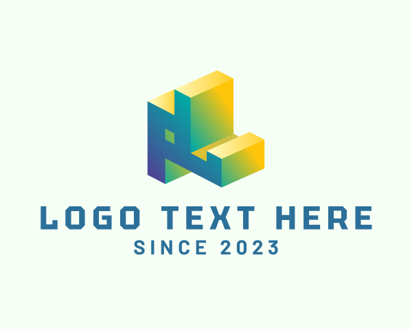 3d logo example 4