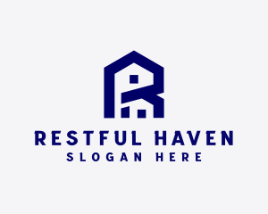 House Builder Real Estate logo design