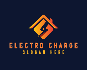 Electric Lightning Power logo design