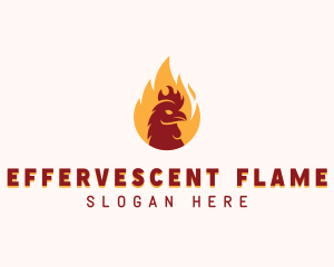 Flame Grilled Chicken  logo design