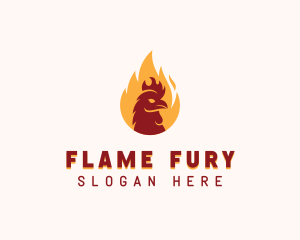 Flame Grilled Chicken  logo design