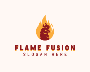 Flame Grilled Chicken  logo design