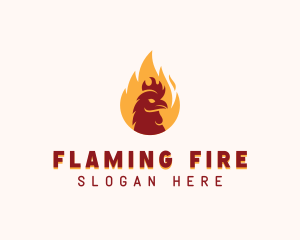 Flame Grilled Chicken  logo design