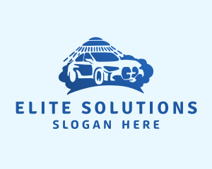 Automotive Car Washing  logo design