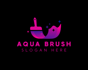 Paint Brush Refurbish logo design