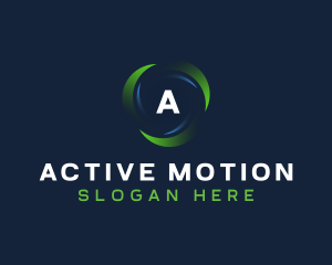 Spiral Motion Tech logo design