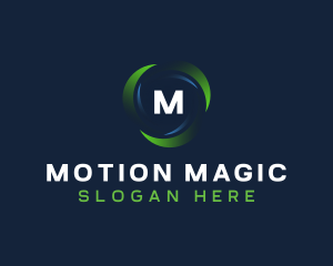 Spiral Motion Tech logo design