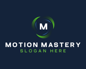 Spiral Motion Tech logo design