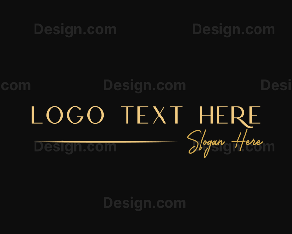 Luxury Business Signature Logo