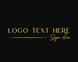 Luxury Business Signature logo