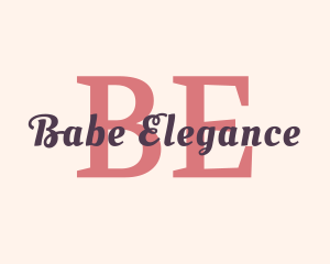 Elegant Feminine Brand logo design