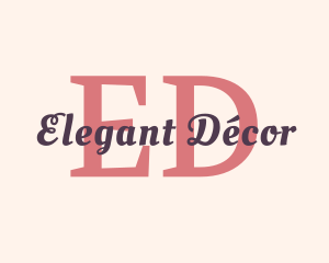 Elegant Feminine Brand logo design