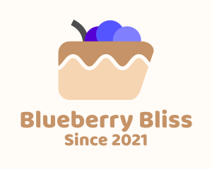 Blueberry Cake Dessert logo