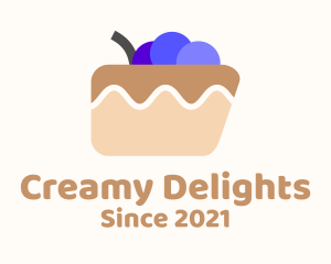 Blueberry Cake Dessert logo