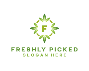 Nature Leaf Farm logo design