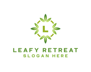 Nature Leaf Farm logo design