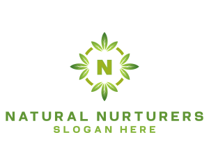 Nature Leaf Farm logo design