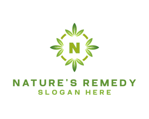 Nature Leaf Farm logo design