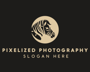 Zebra Tree Face logo design