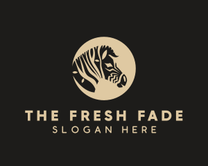 Zebra Tree Face logo design