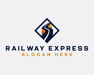 Logistics Express Highway logo design