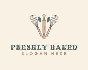 Whisk Baker Confectionery logo design