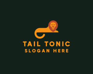 Orange Lion Tail logo