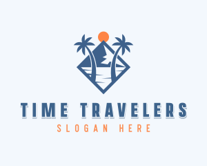 Island Travel Adventure logo design