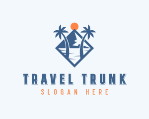 Island Travel Adventure logo design