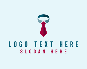 Professional Businessman Tie Logo