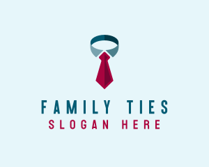 Professional Businessman Tie logo design