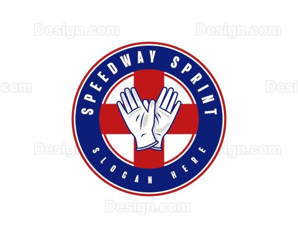 Medical Glove Surgeon Logo