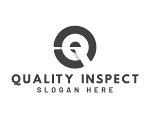 Modern Circle Letter Q logo design