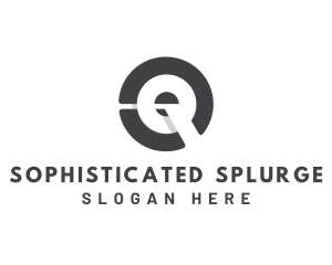 Modern Circle Letter Q logo design