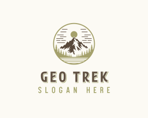 Mountain Peak Trekking  logo design