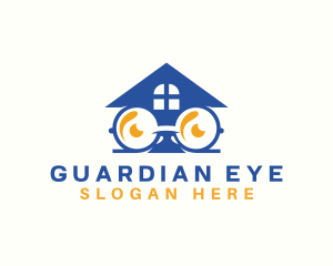 Smart House Eyeglasses logo design