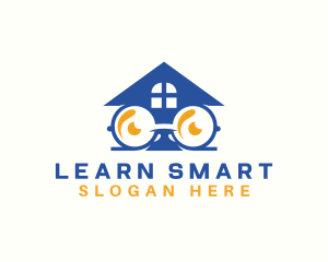 Smart House Eyeglasses logo design