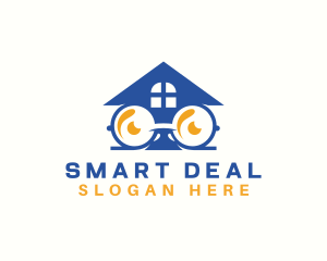 Smart House Eyeglasses logo design