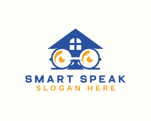 Smart House Eyeglasses logo design