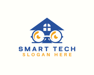 Smart House Eyeglasses logo design