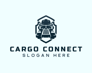 Freight Cargo Truck logo design