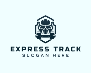 Freight Cargo Truck logo design